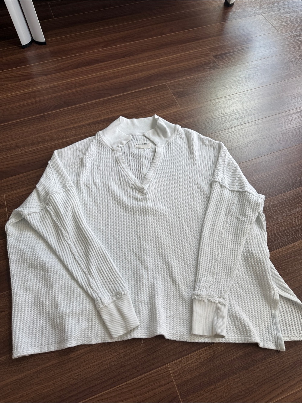 Free People We Te Free oversized waffle knot long sleeve